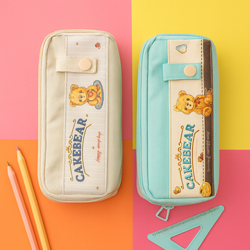 Kiwoo CakeBear Pencil Pouch 🐻🍯