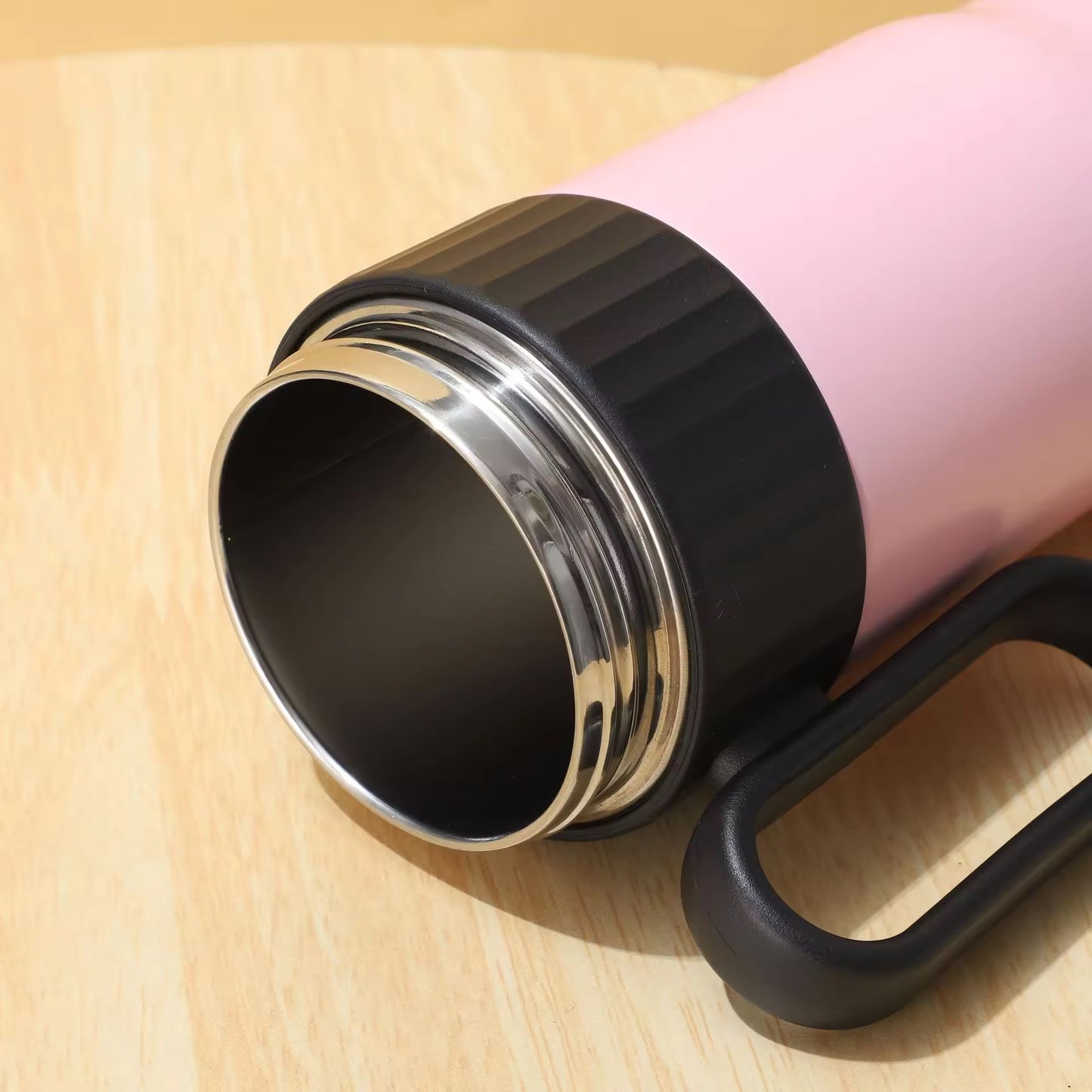 Double drink insulated cup