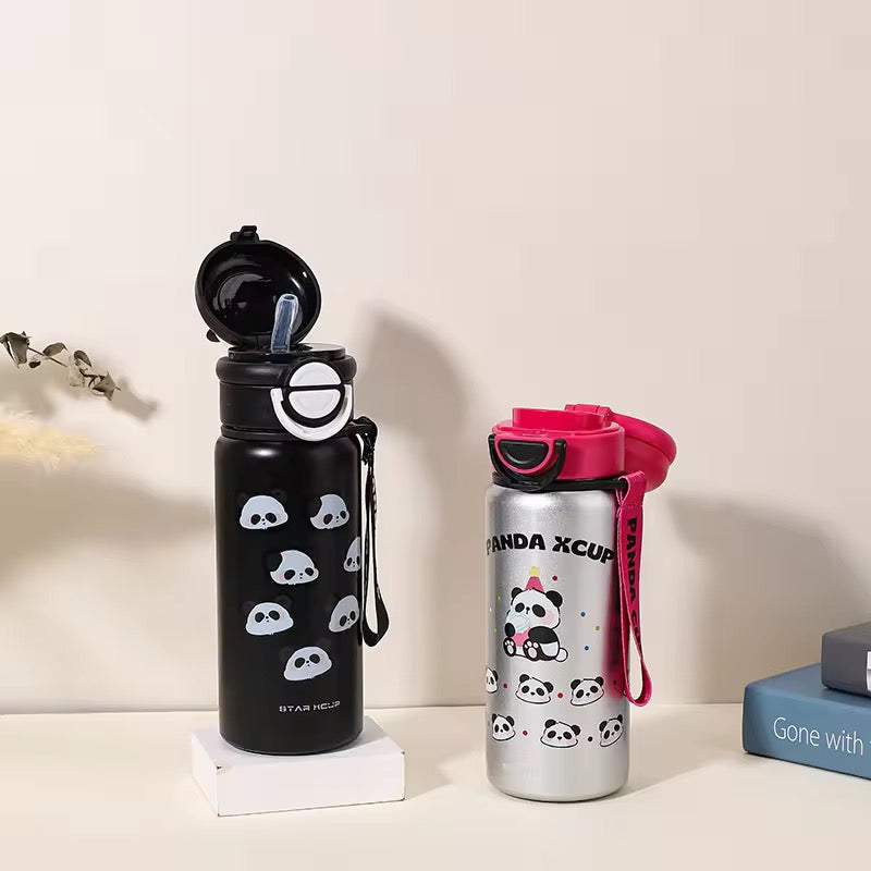 Insulated panda tumbler