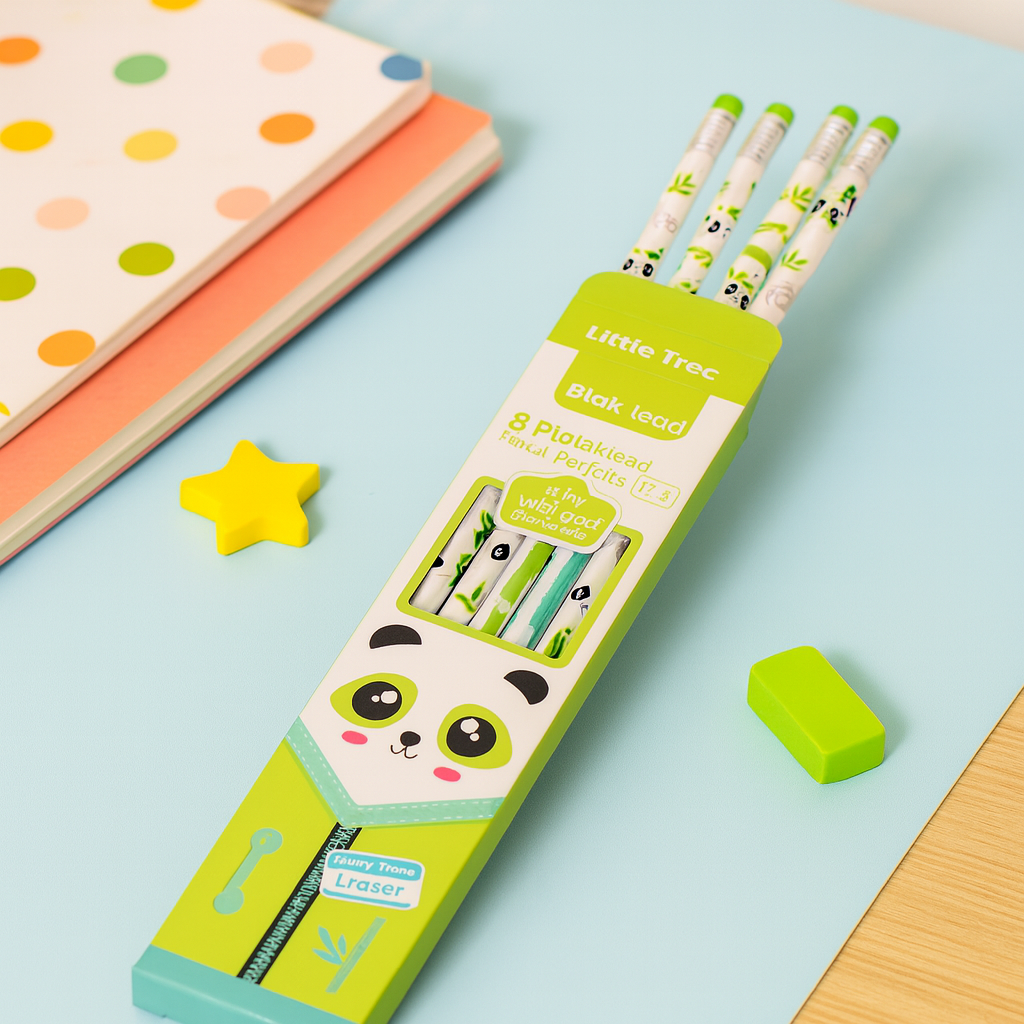 Kiwoo FunStick Pencils 🐼🐧🐰 ✏️