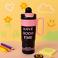 Double drink insulated cup