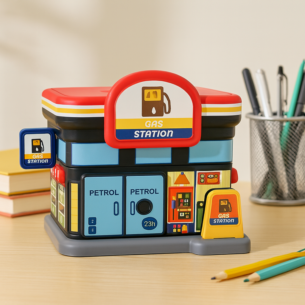 Kiwoo MiniTown Piggy Bank Series 🏪💰