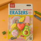 Kiwoo Sweet Treat Erasers 🍭