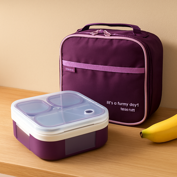 Kiwoo Luxe Trio Bento Lunch Set 🍱✨